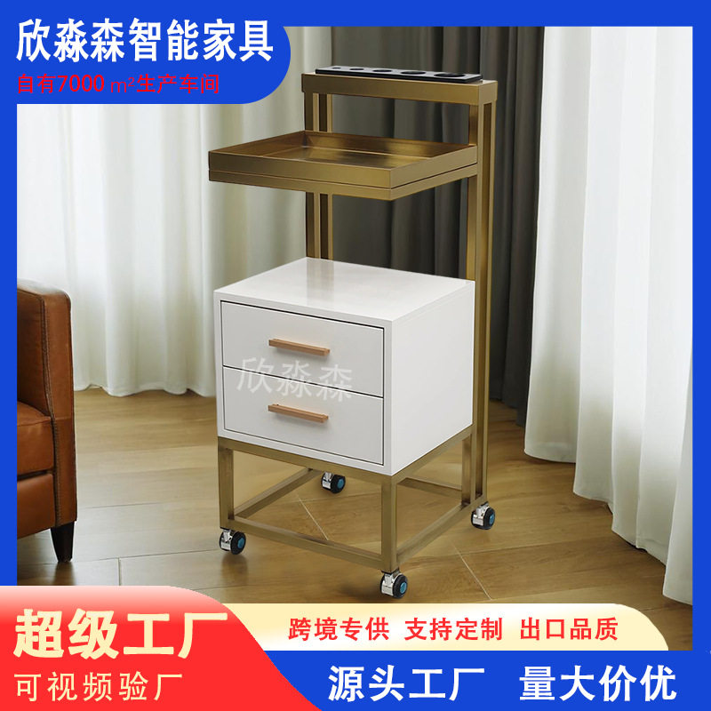 不锈钢折叠美容美发工具车