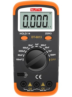 南京天宇DT6013数字电容表自动测解电容容量检测测试仪1万微法uF