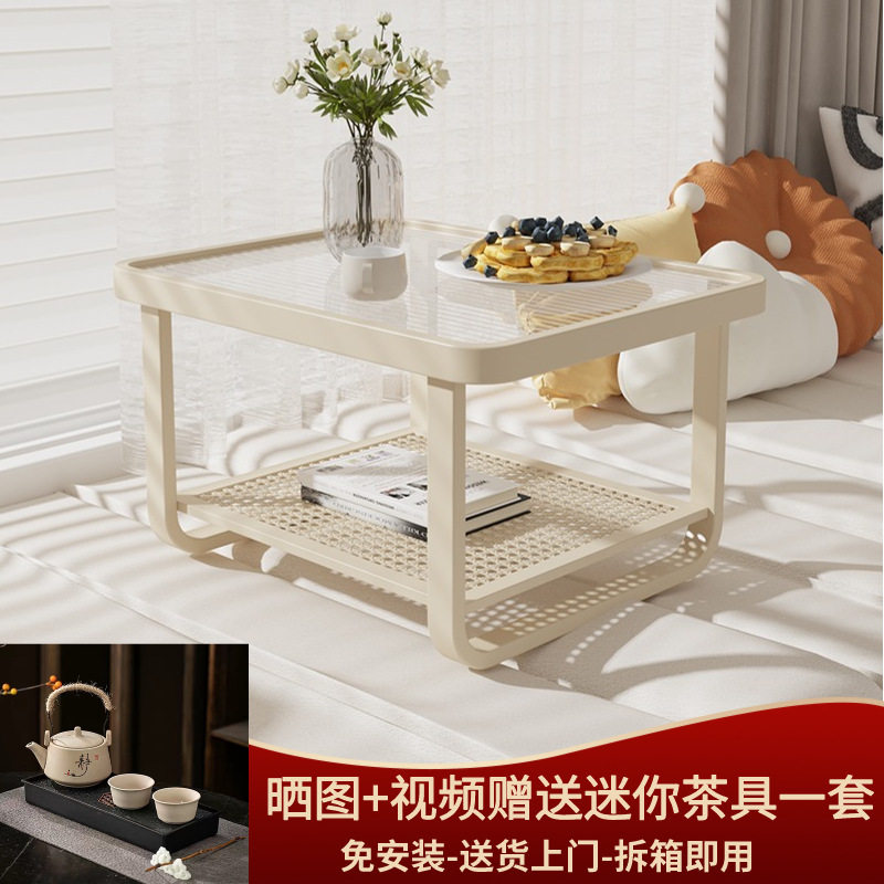 创意奶油风日式榻榻米矮茶几