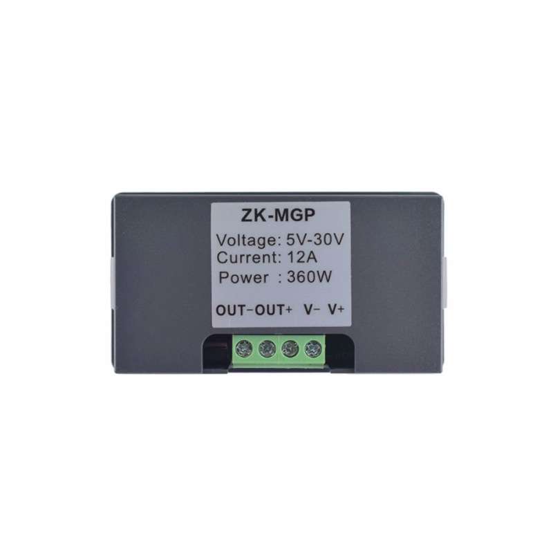 MGP PWM直流电机调速器马达LED照明调光缓启缓停5-30V/12A/360