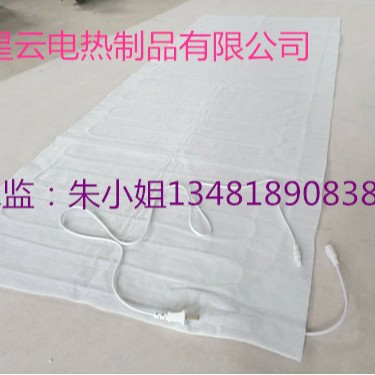 无纺布发热片插头款布料电热片不织布加热片软电热板片毯垫自控温