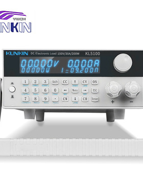 双通道程控多功能电子负载仪KL5101/300W/150A/40A测试仪广勤