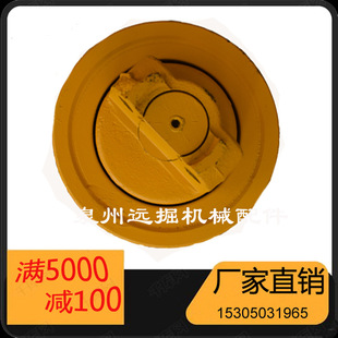 推土机底盘四轮一带BD2G单边双边支重轮MS070承重轮链条齿块拖轮