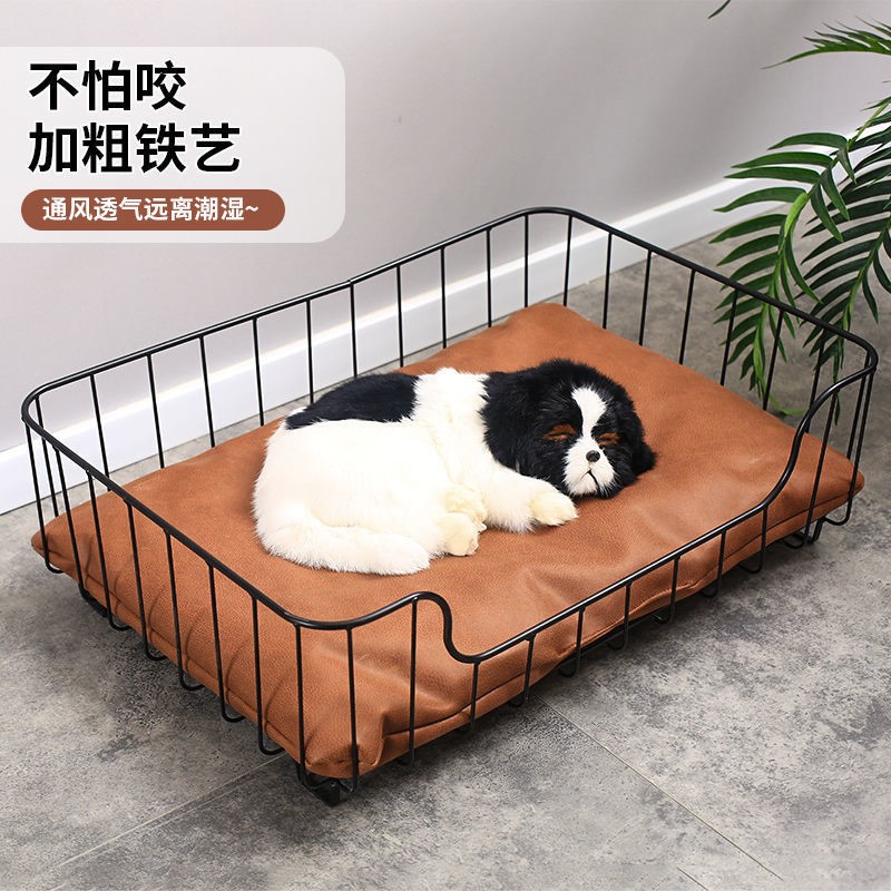 网红铁艺狗床离地通用宠物床猫咪狗窝沙发床四季通用行军床新款窝
