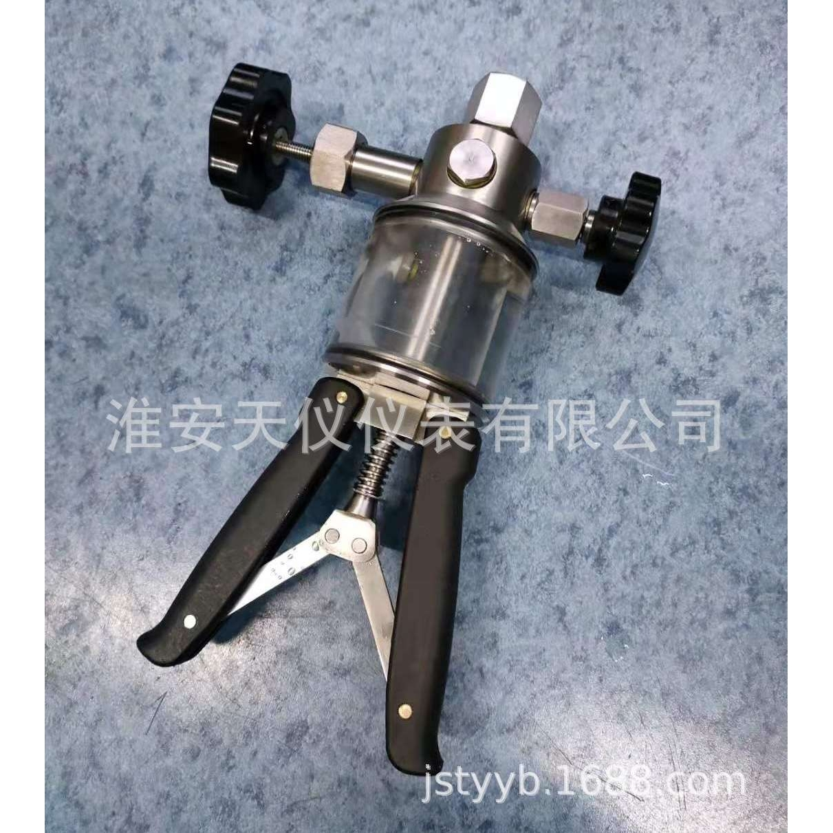手持液压泵 便携手动液压泵 淮安天仪便携式压力校准器压力源