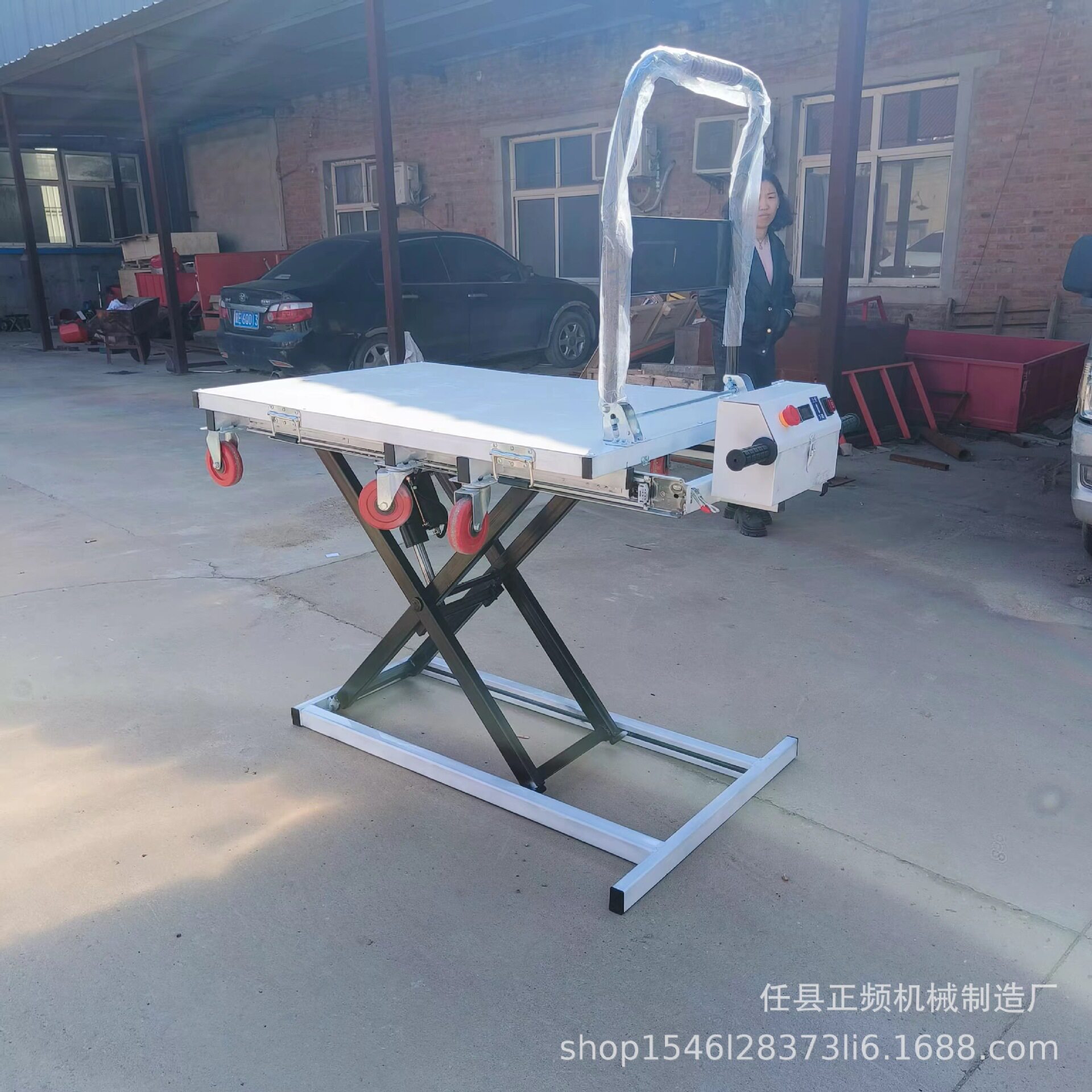 新款加厚喜目雷克车搬运升降平板车电动液压升降装卸车