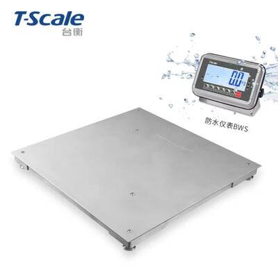 台衡TF-BWS防水小地磅T-scale全不锈钢电子地磅