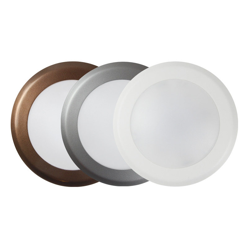 工厂直销室内灯具智能调光超薄吸顶灯15W6寸卧室大堂公寓酒店灯具