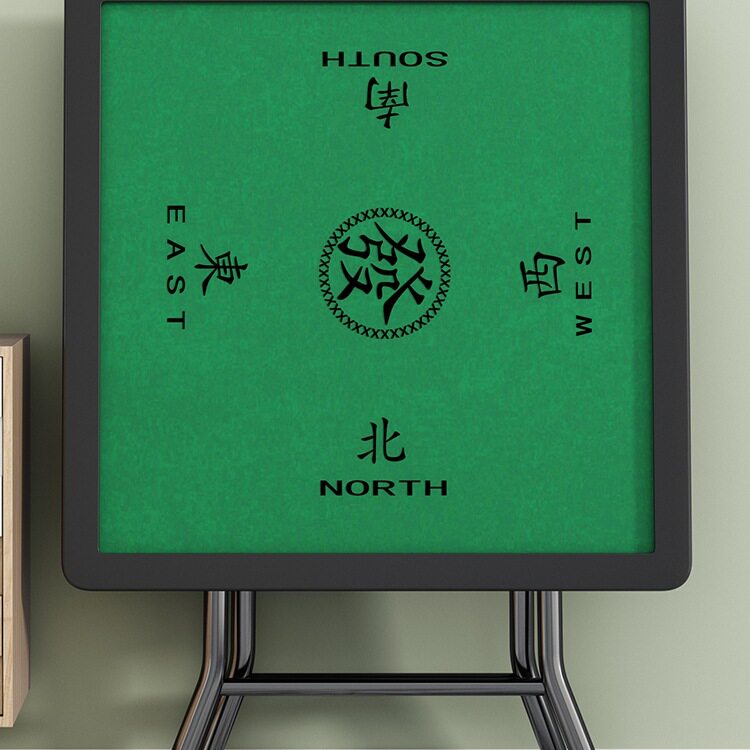 麻将桌折叠家用小型简易宿舍打牌桌子便携手搓棋牌桌手动麻雀台桌