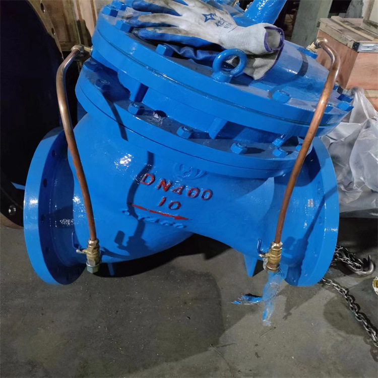 JD760X-25C DN400活塞式水泵控制阀 水力控制阀 多功能水泵控制阀