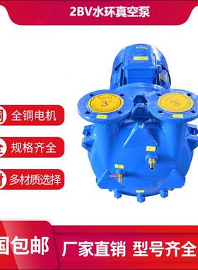 2BV5161系列水环真空泵电机直联设计柔性排气口设计