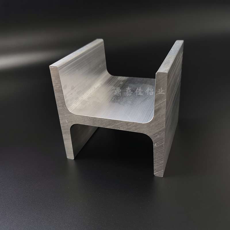 铝合金工字铝100x100x10mm工字钢型材内径80mm铝合金轨道型材米价