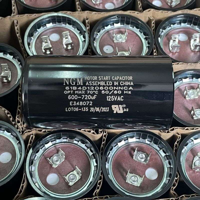 NGM薄膜电容 61B4D120600NNCA 125VAC600uF 125V600uF 46X85mm