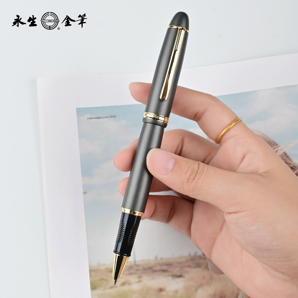 永生9681美工钢笔练字成人办公签名硬笔书法练习直尖弯尖钢笔