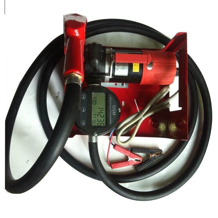 柏芮特电子计量加油泵总成机械抽油泵12V24V220V一体机自动加油机