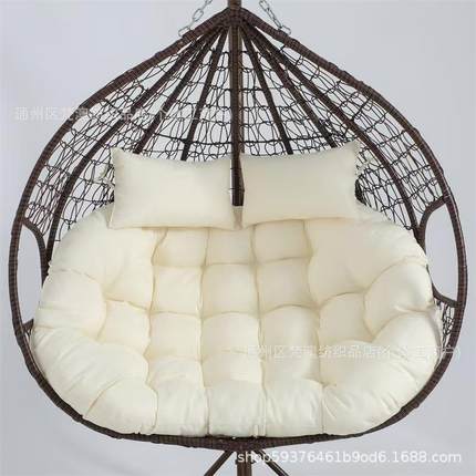 TEMU跨境防水双外人吊篮户椅坐垫加厚雷达椅ltbzfxzd鸟秋千垫巢靠