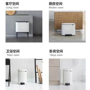 比利时进口brab士anti卫a柏宾分多类垃圾桶生桶户型全屋配搭HOW方
