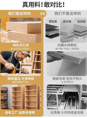 木书架落地置物架一体靠墙组合公柜子储物办室陈INK列展柜示实柜