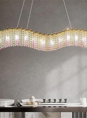 客厅吊灯轻奢后IXH现灯代艺浪漫琉璃水晶卧室餐厅2025术年设计师