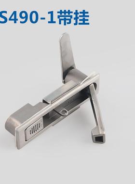 304不锈钢M1S490-MS490-11电型柜箱平面转舌MS88配电柜锁MS490方