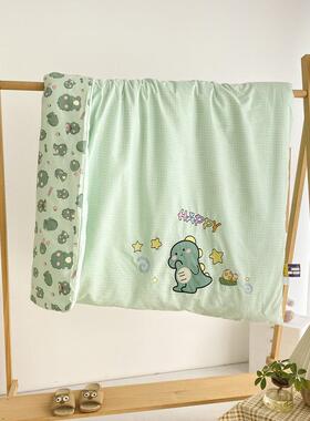 A类XJ202207全棉绣花幼睡儿园被子三件套儿童午宝棉被褥宝入园件