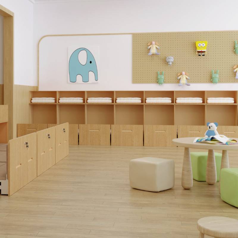 学校教室折叠午休床单人床幼儿园陪护床儿童简易午休床床柜