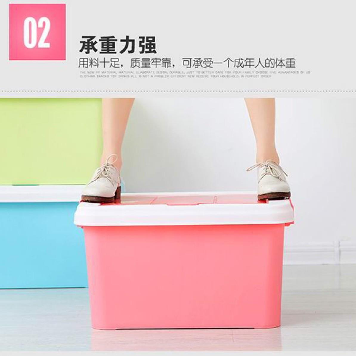 licmat学87e寄rpial双层整理箱生宿玩具塑料