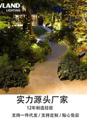 新款不钢户插地外灯，YXT防水草坪作灯，工厂锈制户外LED地插灯