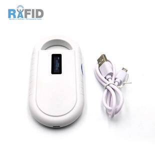 低频手持读卡rfNTPid芯片扫仪动物身份应识别描玻璃管标器签感器