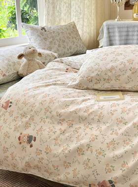 100全棉套单件纯棉被罩150x00x230ITE儿童单人学1被生宿舍被单.25