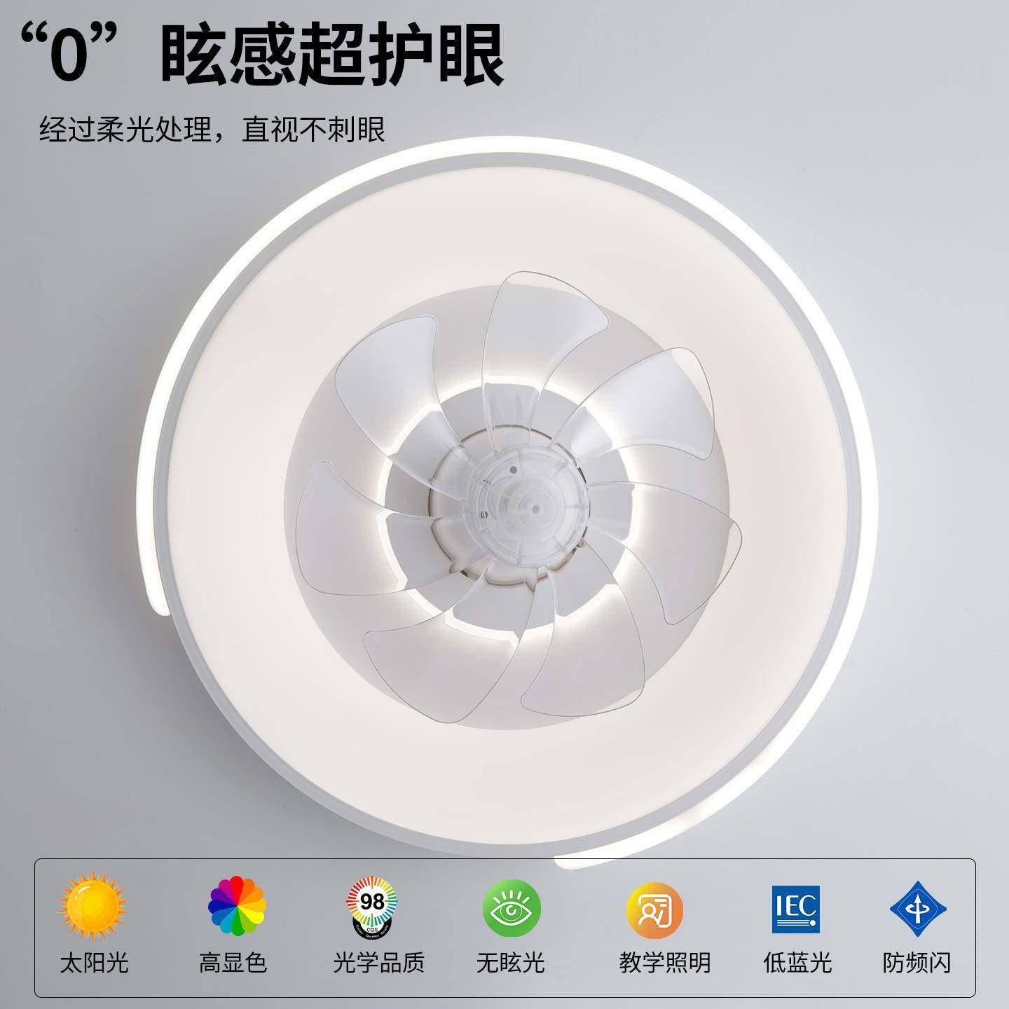 2025新款扇灯全光护眼吸顶风扇灯大谱风63量年书房风风扇照明一体,家装灯饰光源,风扇灯,淘宝优惠券,粉丝福利购,淘宝优惠卷