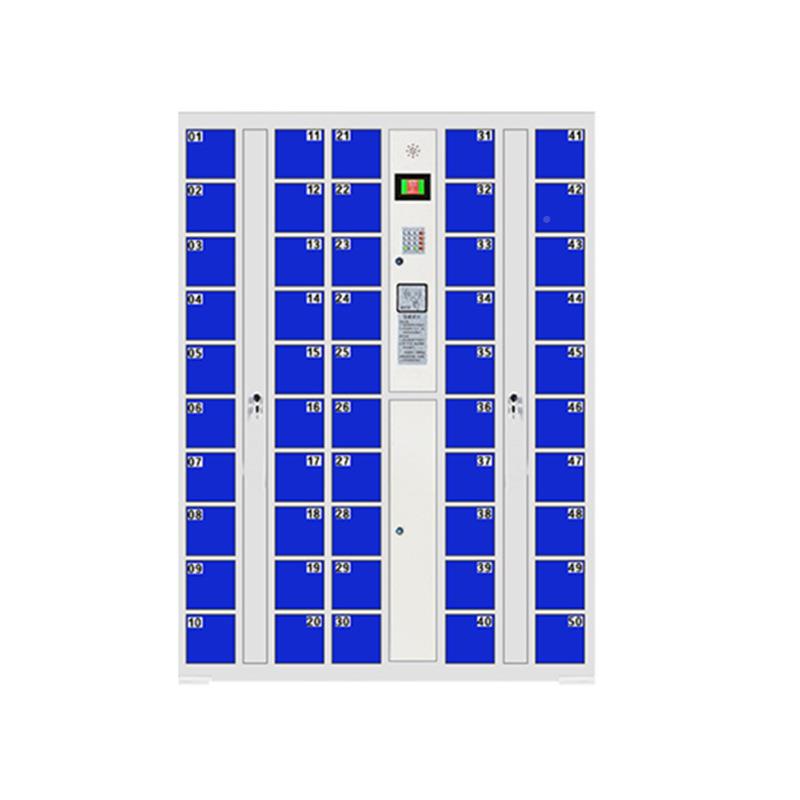 327智能手机柜指纹条码码刷卡电子厂员工手存放寄存柜40密50/6机0