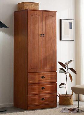 全储实木衣柜厅物中式收纳柜儿童小户型x149家用卧室棉被柜子客新