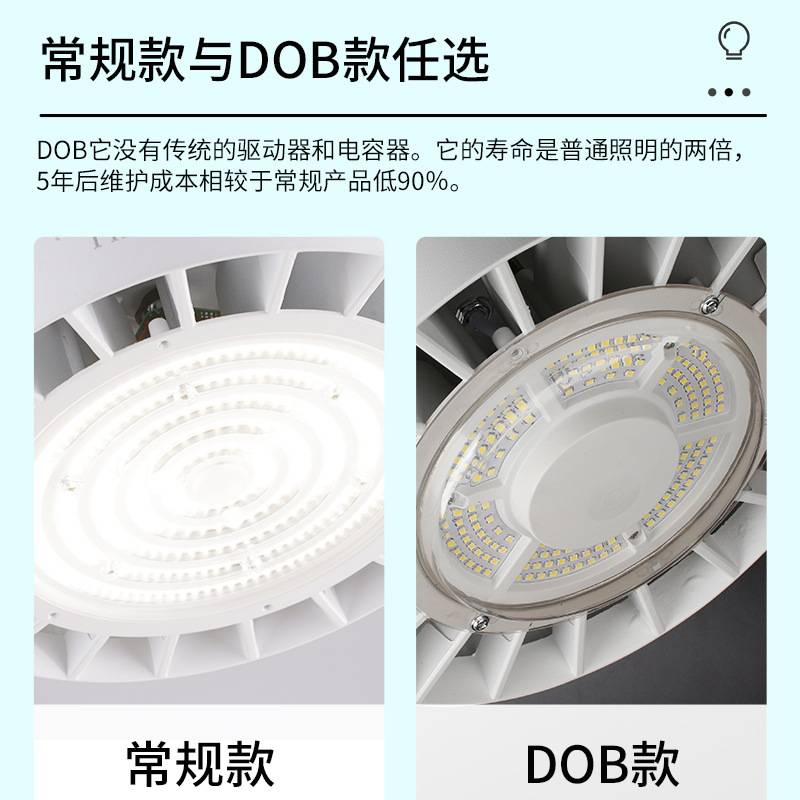 厂家ufo轮毂工矿灯100w150w200w厂房车间高顶棚工业照明led工矿灯