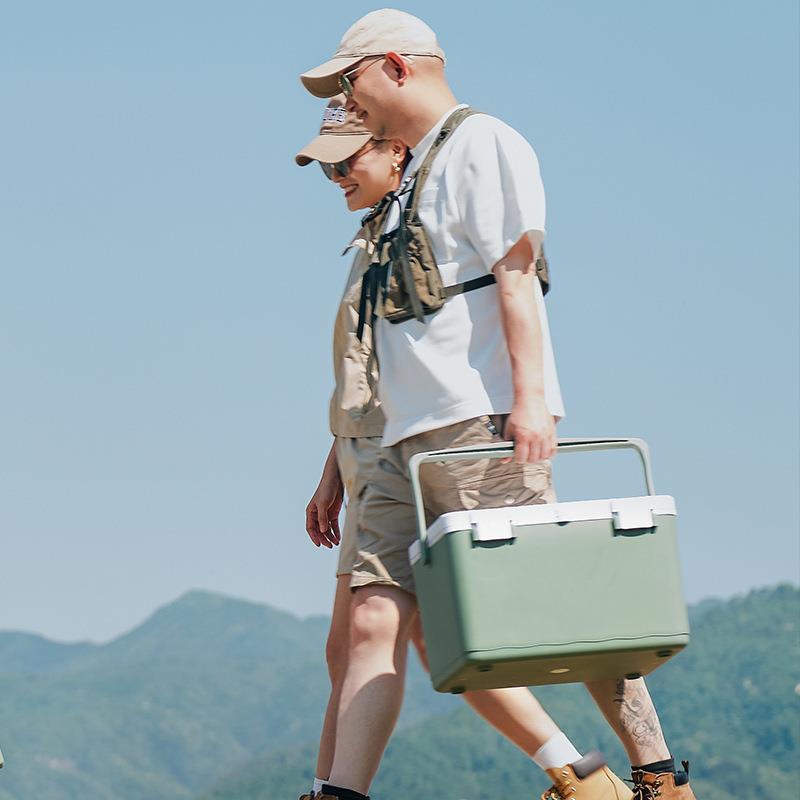 冰块保温箱雪冷箱摆摊户外露营商ELL用冰桶小冰冷箱车载式便携糕