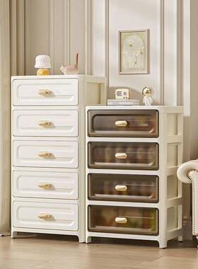 抽VCV屉办式收纳柜公室文塑料多层储柜学生宿舍桌底物下具架子床