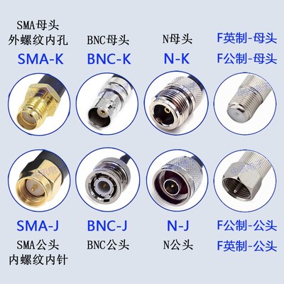速发【】带通带阻滤波器低通滤波器高通滤波器BC头A接头头