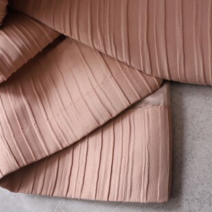 速发简约轻奢日式定型遮式厅色客粉卧室儿童房飘窗韩光布窗帘