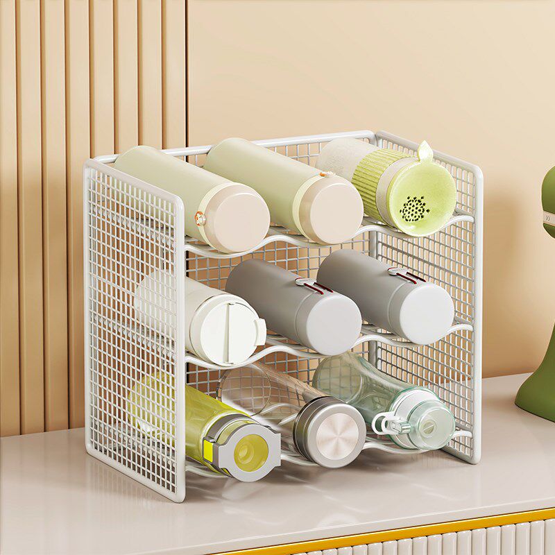 速发水杯收纳架桌用客厅柜内保温杯子杯架台面大容量红酒架物面置