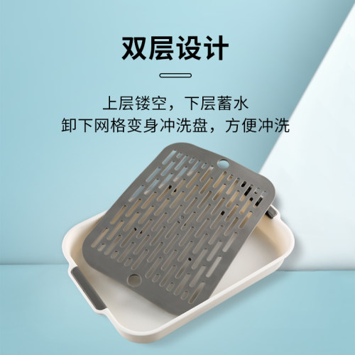 角膜塑形镜OK镜沥水托盘冲洗RGP硬性眼镜清P洗盛液接水盆工具晾干