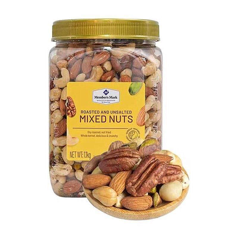 山姆代购MM混合坚果1100g腰果核桃夏威夷果烘烤盐焗果仁罐装年货,零食/坚果/特产,混合坚果,淘宝优惠券,粉丝福利购,淘宝优惠卷