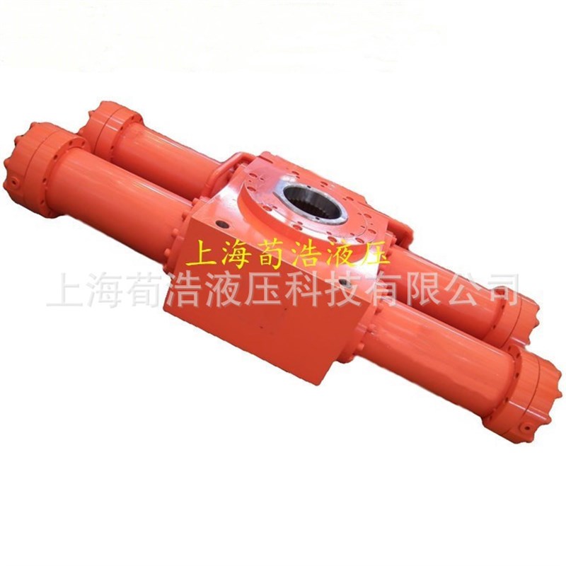 源头厂家销售双齿轮齿条摆动油缸大扭矩力双齿条摆动液压油缸