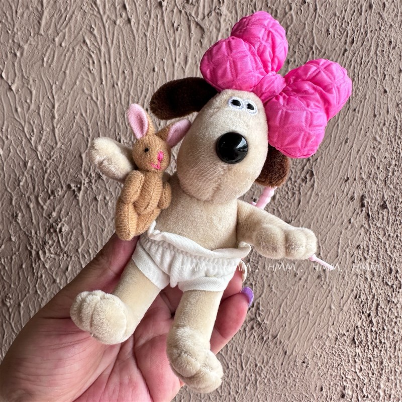 DIY 材料包 卡通可爱掌门狗挂件包挂饰毛衣公仔玩偶钥匙扣毛绒