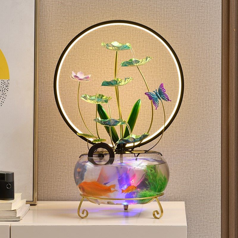 流水喷泉摆件水循环风车大号鱼缸摆设铁艺客厅办公室装饰乔迁礼品,家居饰品,流水摆件,淘宝优惠券,粉丝福利购,淘宝优惠卷