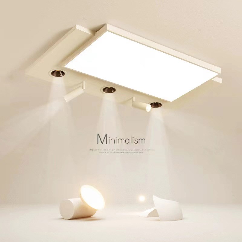 创意led吸顶灯简约现代客厅灯超薄卧室灯中山无主灯餐厅书房灯具