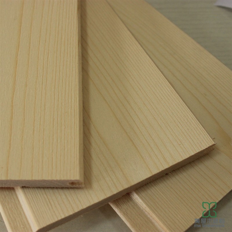 樟子松免漆桑拿板 云杉素板 碳化木扣板 实木扣板桑拿板厂家