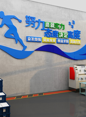 工厂生产车间标语墙贴画办公会议室装饰企业文化公司励志宣传背景