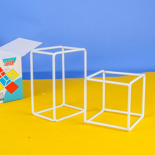 磁性正方体长方体数学框架模型小学五年级立体长方体正方体展开图