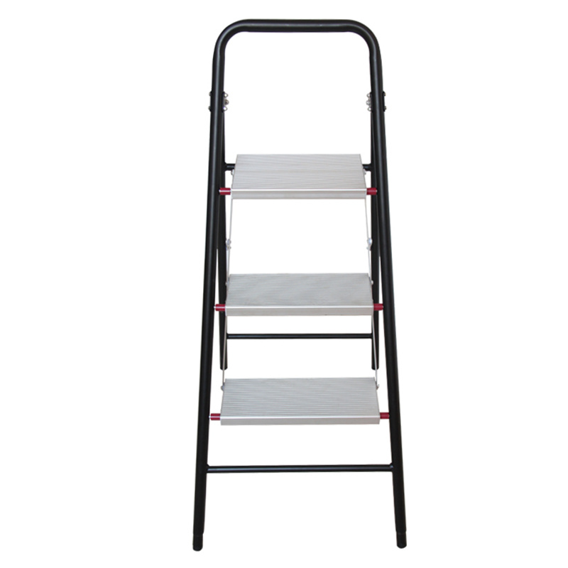 森凡Sevan 铝合金三步梯/扶手踏台梯/人字梯/折叠梯子/家用三阶梯
