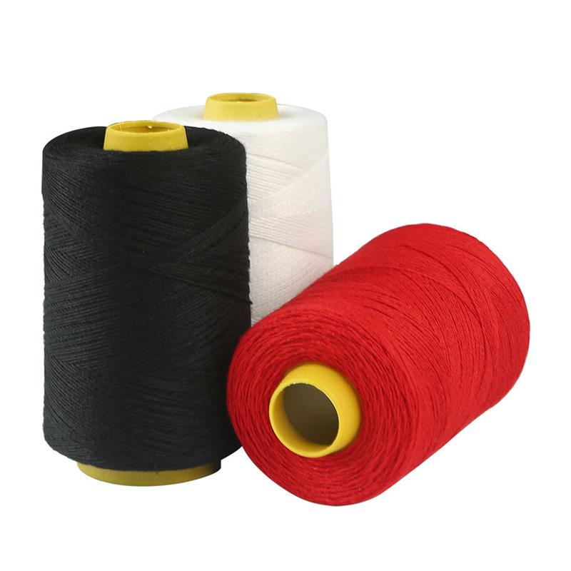 缝被子白色线手工家用手缝针线大卷缝衣线粗线黑色缝纫机线缝纫线